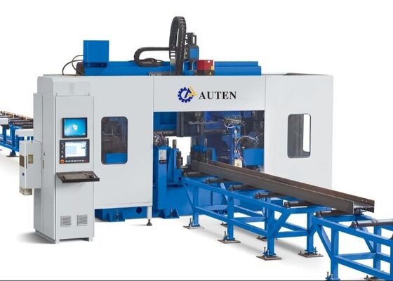 BT40 Yüksek Hızlı Döner Teknolojisiyle Gelişmiş CNC H Çubukları Buhurlama Makinesi
