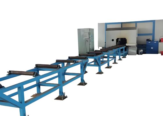 Büyük Kesit Kiriş İşleme Modeli BHD1250C CNC Delme Makinesi Çok Delikli Sürekli Delme