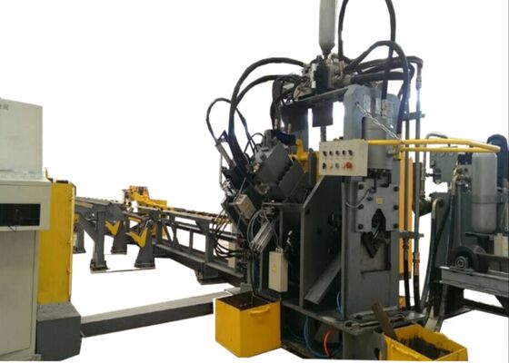 3 Punch Per Side Cnc Angle Steel Metal Punching Cutting Machine Line Model JNC1616