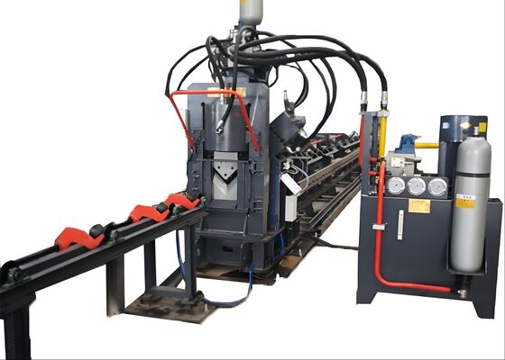 2200/4300KN Kesme Kuvveti Cnc Açılı Çelik Sac Delme Kesme Makinesi Hattı Model JNC2020