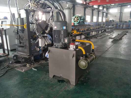 3-in-1 CNC Çelik Punching İşleme hattı için açı çelik düz çubuk kanal çelik 3 tarafı için yumruk
