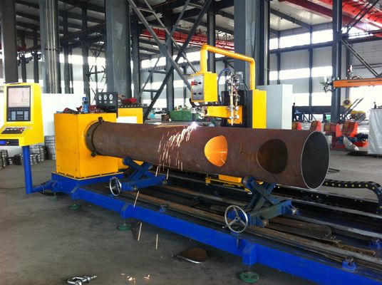 Yüksek Hızlı CNC Kare Dikdörtgen Boru Kesme Beveling Makinesi İyi Quanlity ve Yüksek Doğruluk