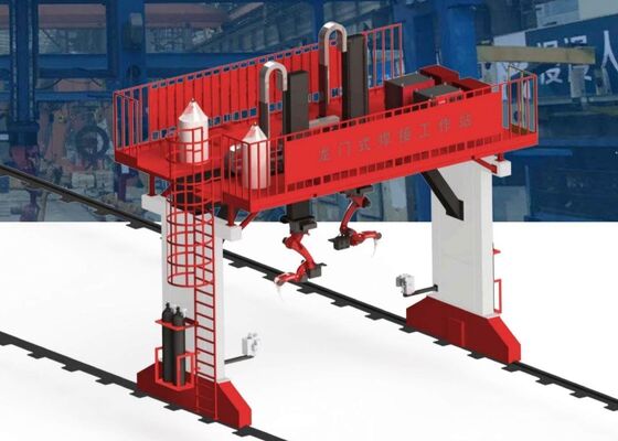Hip Montaj Bileşenleri için Servo-Driven CNC Gantry Tipi Kaynak Robotu