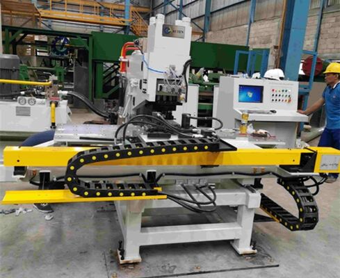 Entegre işleme ile yüksek hızlı CNC plaka delme işaretleme ve sondaj makinesi