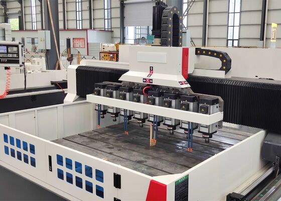Elek Plakası ER20 Mil Konik Deliği İçin Yüksek Hızlı CNC Portal Delme Makinesi