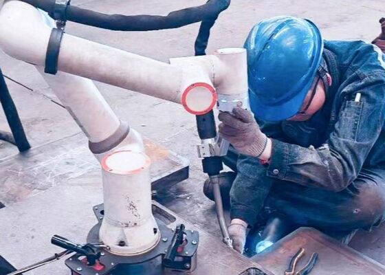 Çok katmanlı çok geçişli sürekli ve fillet kaynak için uygun robot kaynak makinesi