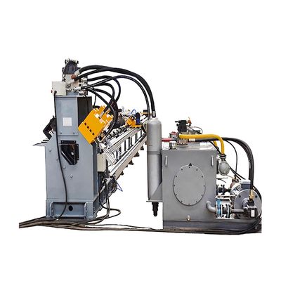 Düz Çelik ve Kanal Çelik için CNC Açı Hattı Makinesi Delme ve Kesme